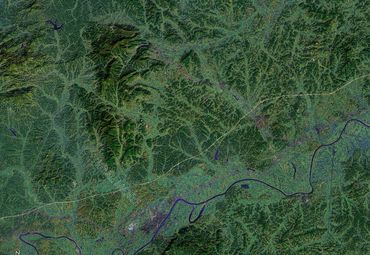 湖南省韶山市卫星地图.