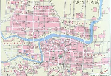 漯河市城区地图