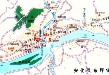 安化县地图