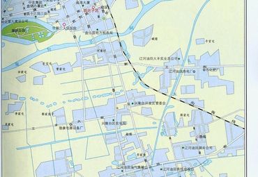 盘锦红海滩地图图片