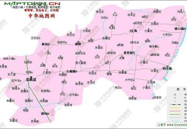 衡水市阜城县地图