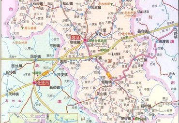 广西玉林容县地图图片