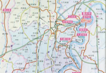 【南川区地图】南川区全图查询_2016中国重庆南川区