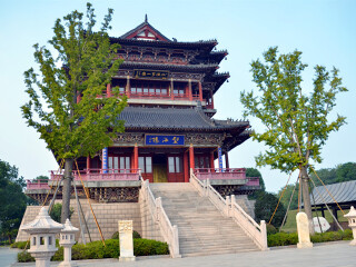 泰州凤城河望海楼景区