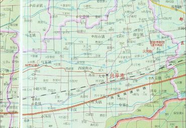 咸阳兴平市地图地图
