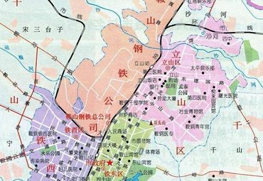 【鞍山地图】鞍山全图查询_2017辽宁鞍山电子地图