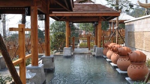 宁乡灰汤华天城温泉1日跟团游>长沙往返