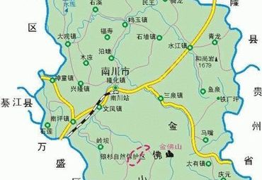 【南川地图】_全图\/查询_2014重庆南川电子地图下载_途牛