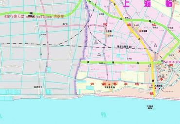 【南汇地图】南汇全图查询_2021上海南汇电子地图下载