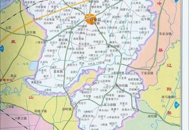 鞍山合安县地图