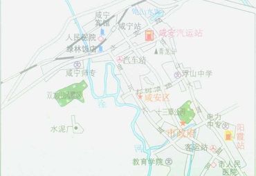 【咸宁地图】咸宁全图查询_2017湖北咸宁电子地图