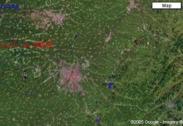 吉林省四平市卫星地图.
