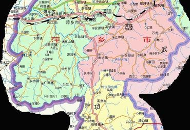 【萍乡地图】萍乡全图查询_2017江西萍乡电子地图下载图片