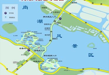 【尚湖风景区地图】_尚湖风景区在哪里_尚湖风景区走