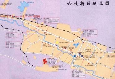 贵州六盘水六枝城.