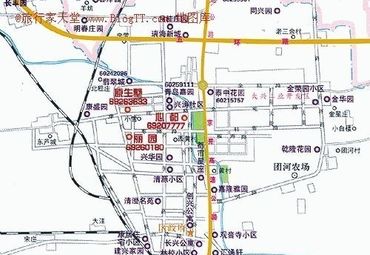 北京大兴丰台区地图图片