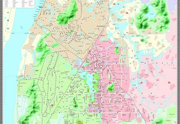 马鞍山市城区 地图 