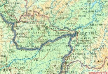 黑龙江佳木斯地图图片