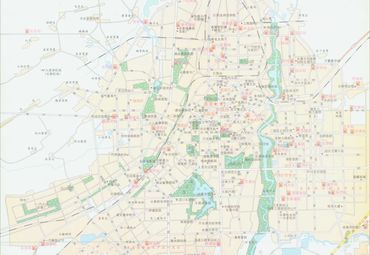 长春市区地图图片