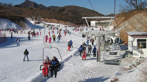  蓟州国际滑雪场-帝景温泉自驾2日游>一晚舒适型酒店住宿 全天滑雪