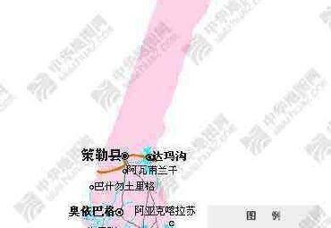 【策勒县地图】_全图\/查询_2014新疆和田策勒