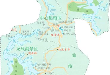 【花岩溪地图】_花岩溪在哪里_花岩溪怎么走_途牛