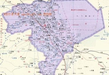 武威地图