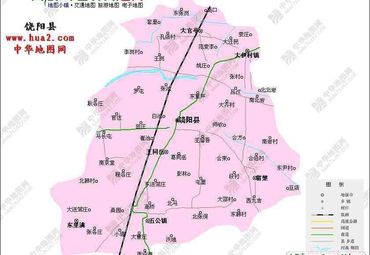 衡水市饶阳县地图图片