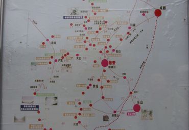 四川雅安旅游景点分布