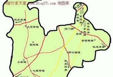 新乡县地图2图片