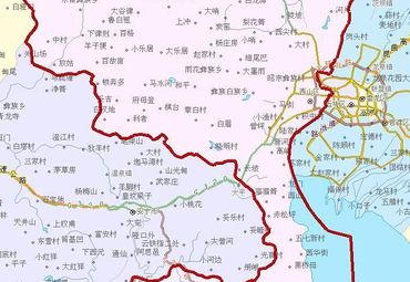 昆明西山森林公园地图.