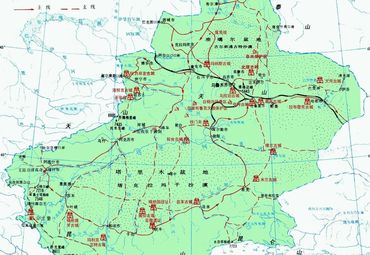 【新疆地图】新疆全图查询_2018新疆电子地图下载_途牛