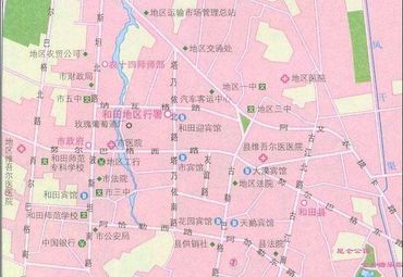 【和田地图】和田全图查询_2021新疆和田电子地图下载