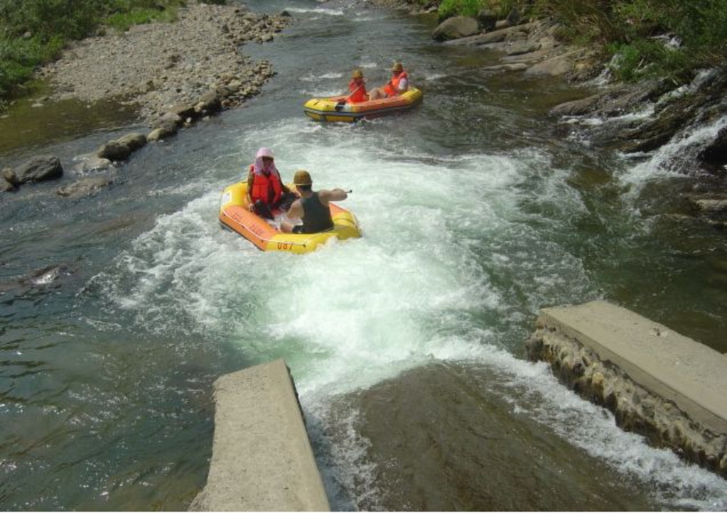  双人报价-千岛湖龙门激情漂流含景交自驾2日游>宿千岛龙庭开元大酒店