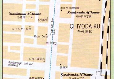 秋叶原地图