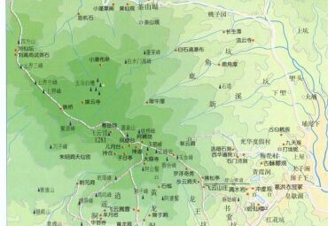 惠州罗浮山地图