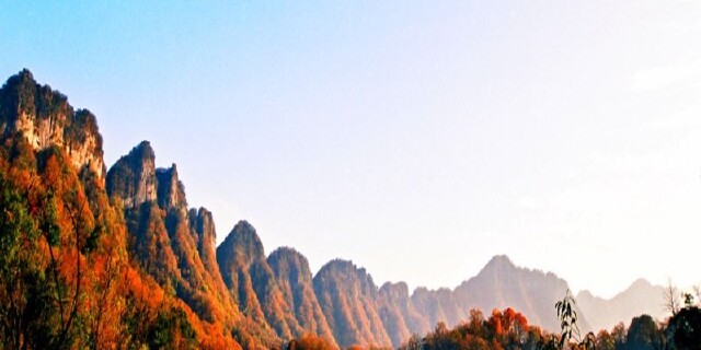 光雾山风景图片
