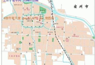 宿州市城区地图