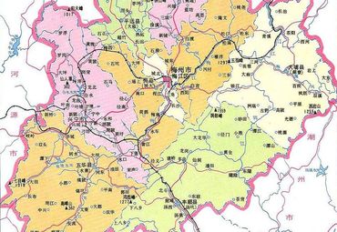 【梅州地图】梅州全图查询_2017广东梅州电子地图下载图片