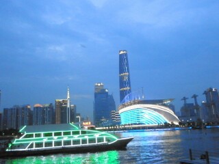 金航视频珠江夜游翻花绳游戏游轮玩法图片