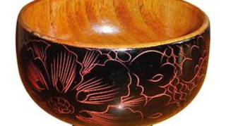 彩绘木碗（The painted wooden bowl）