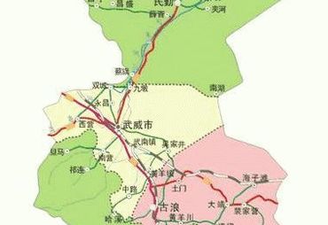 【武威地图】武威全图查询_20甘肃武威电子地图