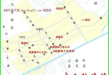 太仓陆渡镇地图