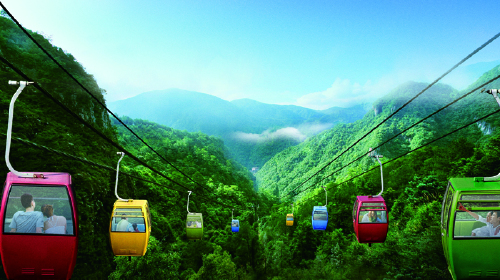  福州永泰-云顶山寨-qq蛋居-天池草场-海西冰川大峡谷2日游>住蛋居