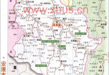 【安康地图】安康全图查询_2018陕西安康电子地图