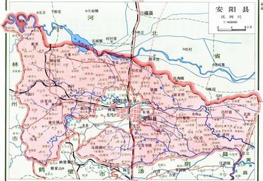 安阳市安阳县地图