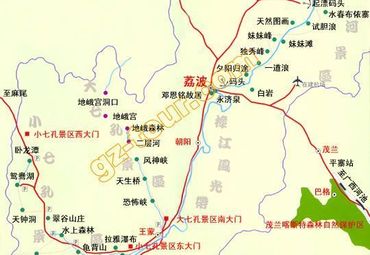 【荔波樟江地图】荔波樟江在哪里_荔波樟江怎么走_途牛