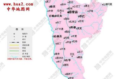 【得荣县地图】得荣县全图查询图片