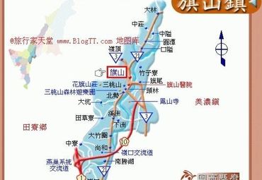 【旗山地图】旗山在哪里_旗山怎么走_途牛