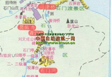 青田石门洞地图